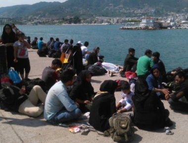 100 μετανάστες έφτασαν στη Μυτιλήνη - Αυξήθηκαν πάλι οι ροές